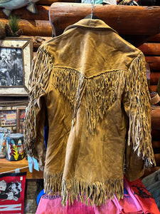 Vintage 1970s Suede Ranchwear Jacket, Small