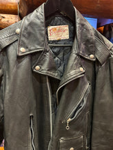 Load image into Gallery viewer, Vintage Excelled 60&#39;s-70s Leather Biker Jacket, 40 Small
