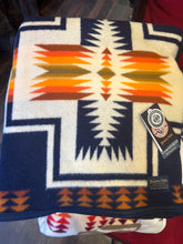 Load image into Gallery viewer, PENDLETON HARDING NAVY BLANKET