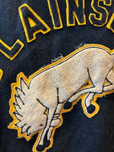 Load image into Gallery viewer, Vintage 1964 Plainsmen Buckin' Bronco Letterman Jacket, Rare. Large