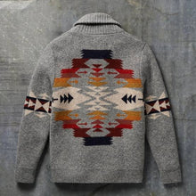 Load image into Gallery viewer, Pendleton Tuscon Grey Shetland Cardigan