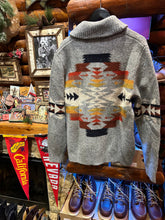 Load image into Gallery viewer, Pendleton Tuscon Grey Shetland Cardigan