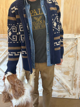 Load image into Gallery viewer, Pendleton Westerley Cardigan Navy