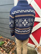 Load image into Gallery viewer, Pendleton Westerley Cardigan Navy