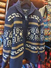Load image into Gallery viewer, Pendleton Westerley Cardigan Navy