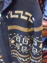 Load image into Gallery viewer, Pendleton Westerley Cardigan Navy