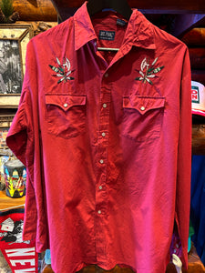 Vintage Tomahawk Western Shirt, Large