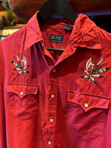 Vintage Tomahawk Western Shirt, Large