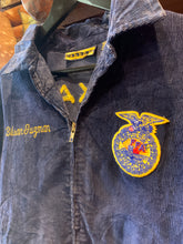 Load image into Gallery viewer, Vintage Texas Chainstitched Cord Collectable FFA Jacket, Small