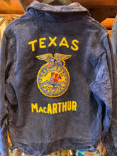 Load image into Gallery viewer, Vintage Texas Chainstitched Cord Collectable FFA Jacket, Small