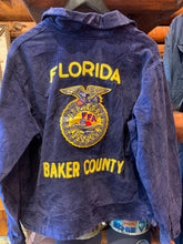 Load image into Gallery viewer, Vintage Florida Chainstitched Cord Collectable FFA Jacket, Medium