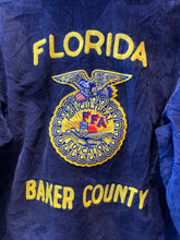 Load image into Gallery viewer, Vintage Florida Chainstitched Cord Collectable FFA Jacket, Medium