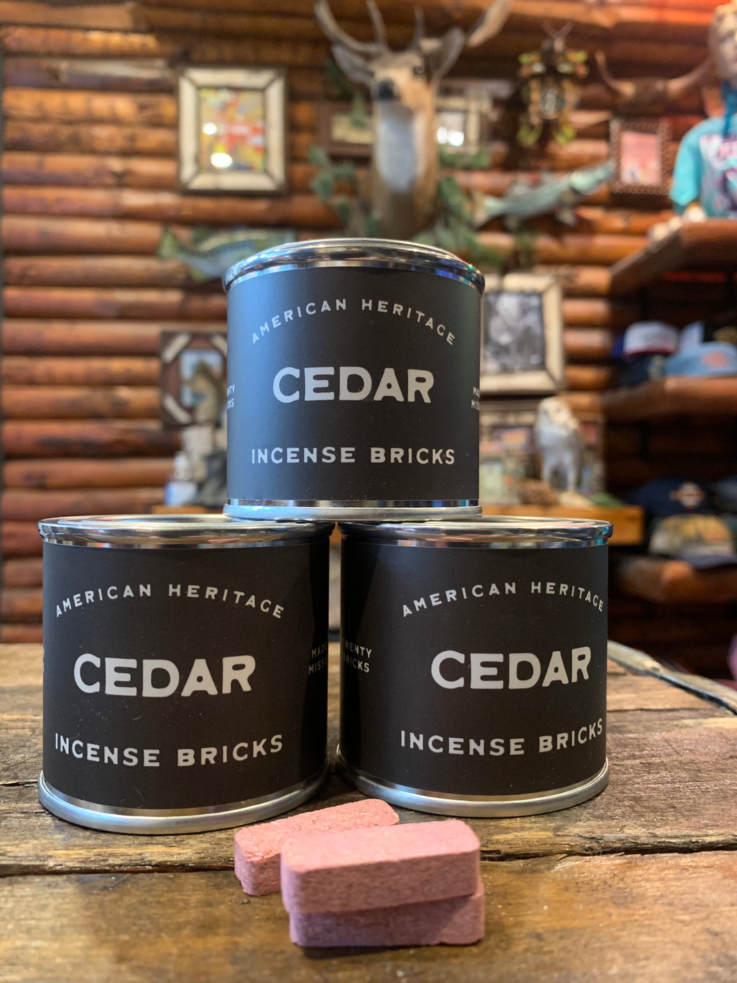 American Heritage Cedar Incense Blocks