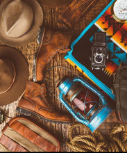 Load image into Gallery viewer, PENDLETON. CHIEF JOSEPH, BLACK BLANKET ROBE.