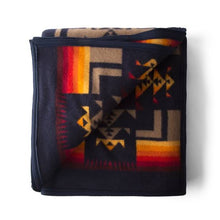 Load image into Gallery viewer, PENDLETON. CHIEF JOSEPH, INDIGO BLANKET ROBE.