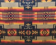 Load image into Gallery viewer, PENDLETON. CHIEF JOSEPH, INDIGO BLANKET ROBE.