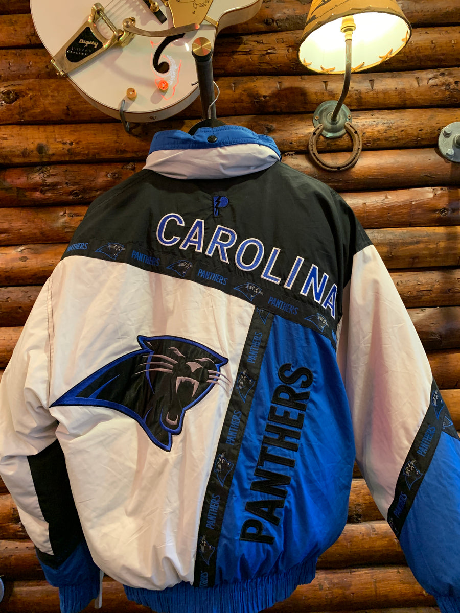 NFL, Jackets & Coats, Vintage Nc Charlotte Carolina Panthers Nfl Puffer  Coat Size Large