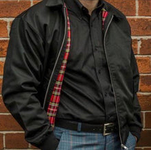 Load image into Gallery viewer, Relco Harrington jacket. JET BLACK