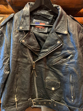 Load image into Gallery viewer, Vintage USA Biker Jacket, 46 L-XL