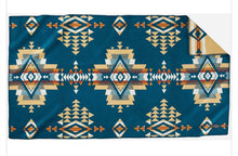 Load image into Gallery viewer, Pendleton Saddle Blanket, Rock Point - Aegaen Blue