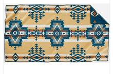 Load image into Gallery viewer, Pendleton Saddle Blanket, Rock Point - Aegaen Blue