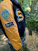 Load image into Gallery viewer, Vintage Texas College Jacket, Circa 1998-2001. XL (Made in USA). FREE POSTAGE