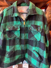 Load image into Gallery viewer, Rare & Very Collectable FIVE BROTHERS 1950's-60s Union Made Wool Lumberjacket. NY, Large