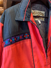 Load image into Gallery viewer, Vintage Rarer Cut Western Frontier Southwest Workwear Bomber. Large