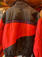 Load image into Gallery viewer, Vintage Rarer Cut Western Frontier Southwest Workwear Bomber. Large