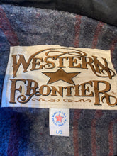 Load image into Gallery viewer, Vintage Rarer Cut Western Frontier Southwest Workwear Bomber. Large