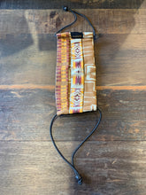 Load image into Gallery viewer, Pendleton Face Mask, Harding Tan -Adjustable Ear Loops