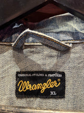 Load image into Gallery viewer, Vintage XL Mid Dark Wrangler Denim Jacket