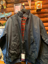 Load image into Gallery viewer, Relco Harrington jacket. JET BLACK