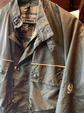 Load image into Gallery viewer, Rare English Belstaff EST 1924 Classic Waterproof Gentlemans Motorcycle Jacket, Large. FREE POSTAGE