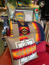 Load image into Gallery viewer, Pendleton Chief Joseph Khaki Cushion, Portland.