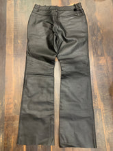Load image into Gallery viewer, Vintage Harley Davidson Leather Biker Boot Leg Pants, Waist 30