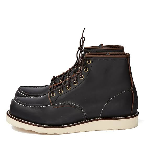 Red Wing 8849 Black Moc, Prairie Leather. FREE POSTAGE valued at