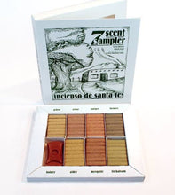 Load image into Gallery viewer, Incensio de Santa Fe. Incense of the West, 7 Scent Sampler Pack with 70 x Cones. Exclusive Import, Albuquerque, New Mexico