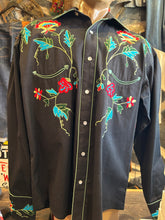 Load image into Gallery viewer, New Rare Rockmount Ranchwear Embroidered Western Shirt, Medium
