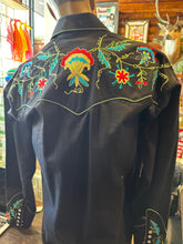 Load image into Gallery viewer, New Rare Rockmount Ranchwear Embroidered Western Shirt, Medium
