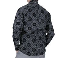 Load image into Gallery viewer, Relco of London, Est 1963 Paisley Shirt, Bandana Black