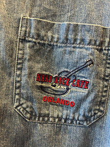 Vintage Denim Hard Rock Orlando, Large