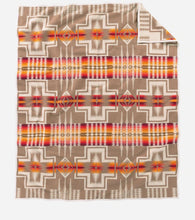 Load image into Gallery viewer, Pendleton Harding Tan & Ivory Blanket, Portland. FREE POSTAGE VALUED AT $28