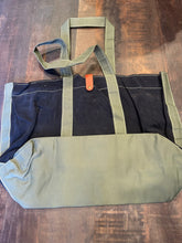 Load image into Gallery viewer, 6. Navy Rework Carhartt Tote
