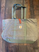 Load image into Gallery viewer, 9. Grey Rework Carhartt Tote
