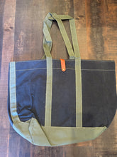 Load image into Gallery viewer, 14. Navy Rework Carhartt Tote
