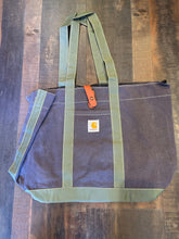 Load image into Gallery viewer, 20. Grey Rework Carhartt Tote
