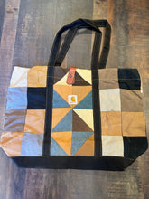 Load image into Gallery viewer, 18. Patchwork Rework Carhartt Tote
