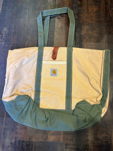 Load image into Gallery viewer, 16. Light Tan Rework Carhartt Tote
