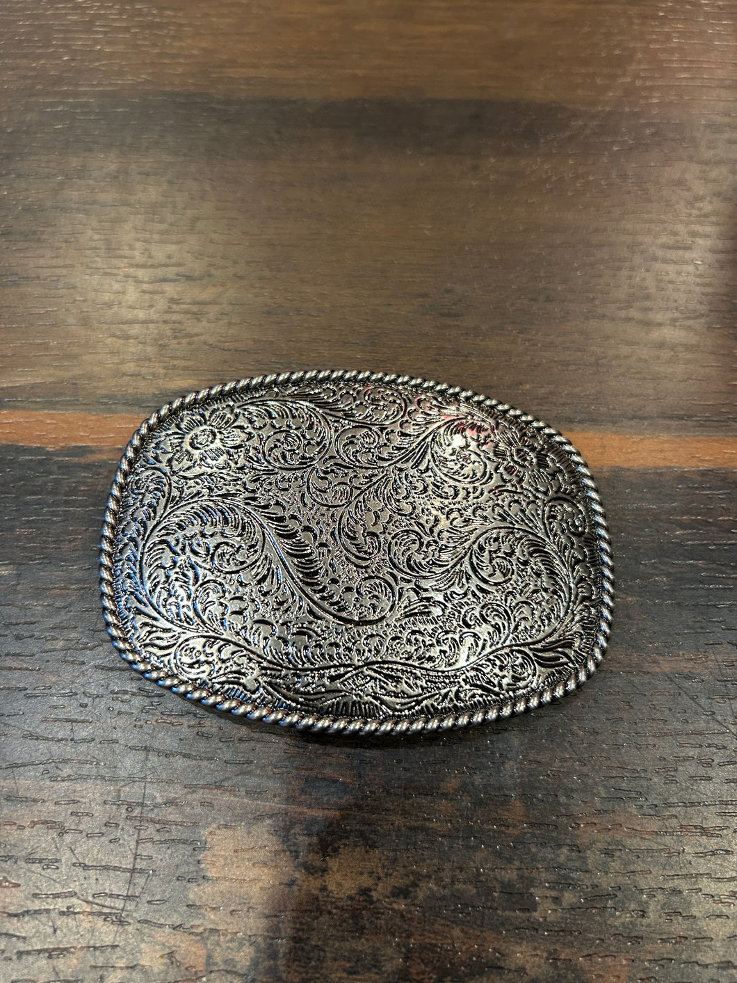 Floral Scroll Buckle
